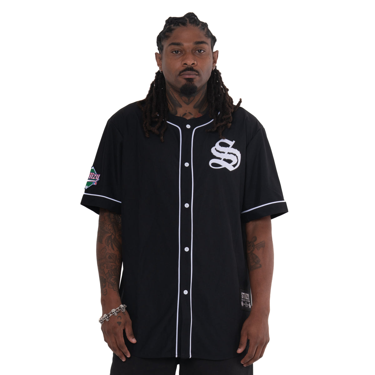 Baseball Jersey, Black – STIIIZY