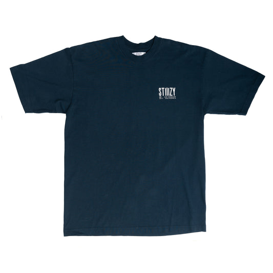 STIIIZY Always in Rotation T-Shirt - Navy, Font