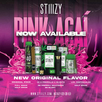 Meet Pink Acai - The Latest STIIIZY Strain Addition