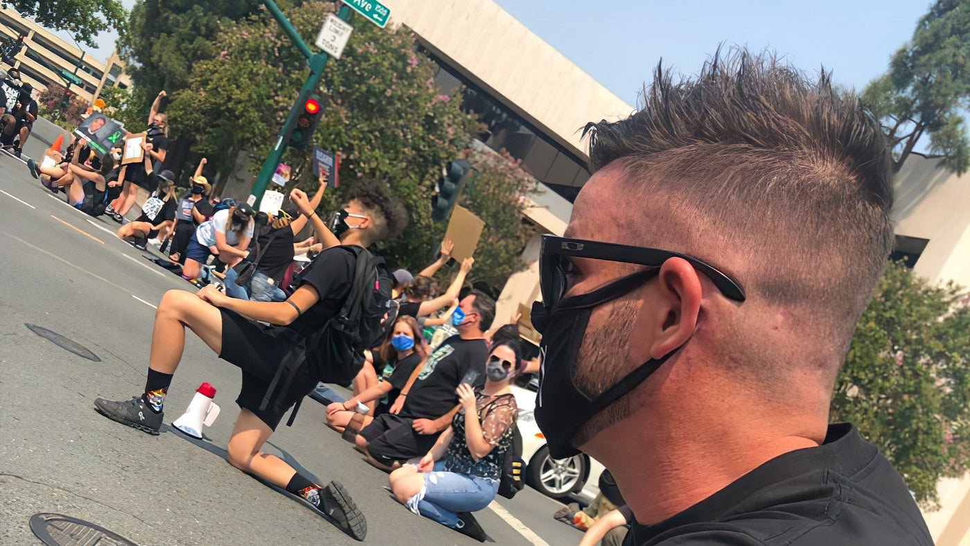 STIIIZY ATTENDS PEACEFUL PROTEST FOR BLM IN BAY AREA