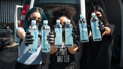 STIIIZY DONATES WATER TO SKID ROW DURING CALIFORNIA HEAT WAVE