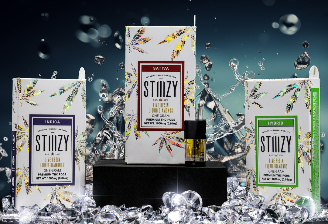 STIIIZY Liquid Diamond Pods | Live Resin THC STIIIZY Liquid Diamond Pods | Live Resin THC