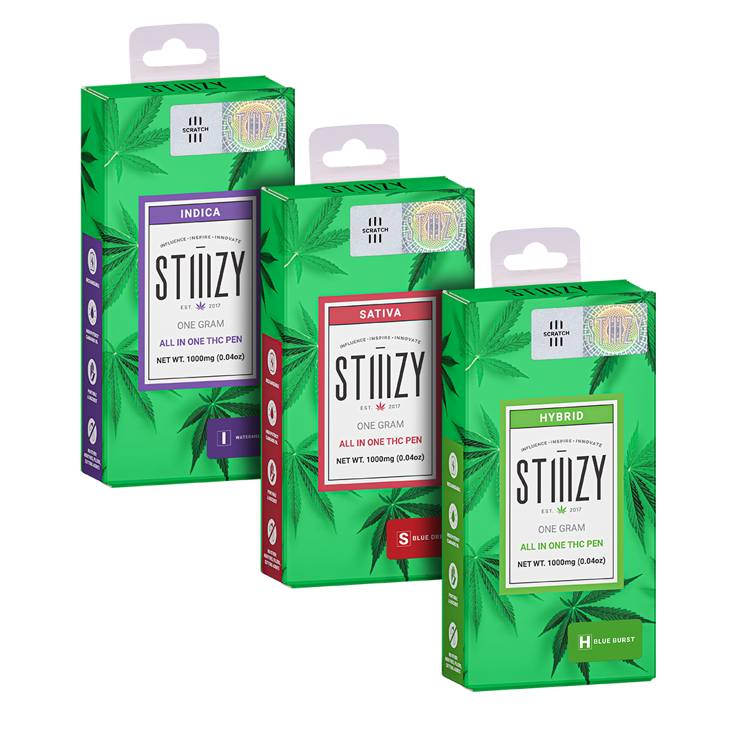 STIIIZY All-in-One THC Pens | Compact & Potent Vapes STIIIZY All-in-One THC Pens | Compact & Potent Vapes
