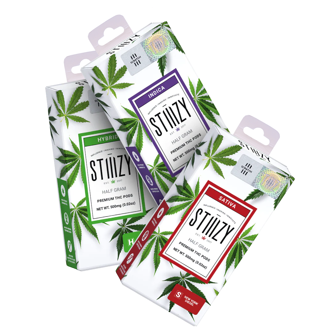 STIIIZY Original THC Pods | Classic Potency & Flavor STIIIZY Original THC Pods | Classic Potency & Flavor