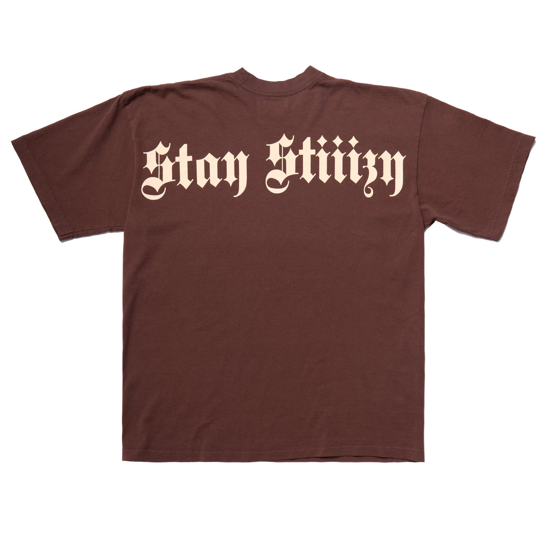Stay STIIIZY Tee, Brown