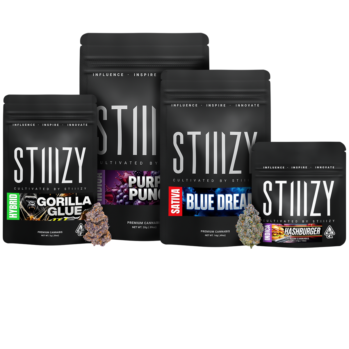 STIIIZY Black Label CA family shot