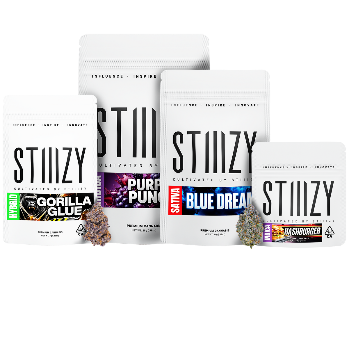 STIIIZY White Label CA family shot