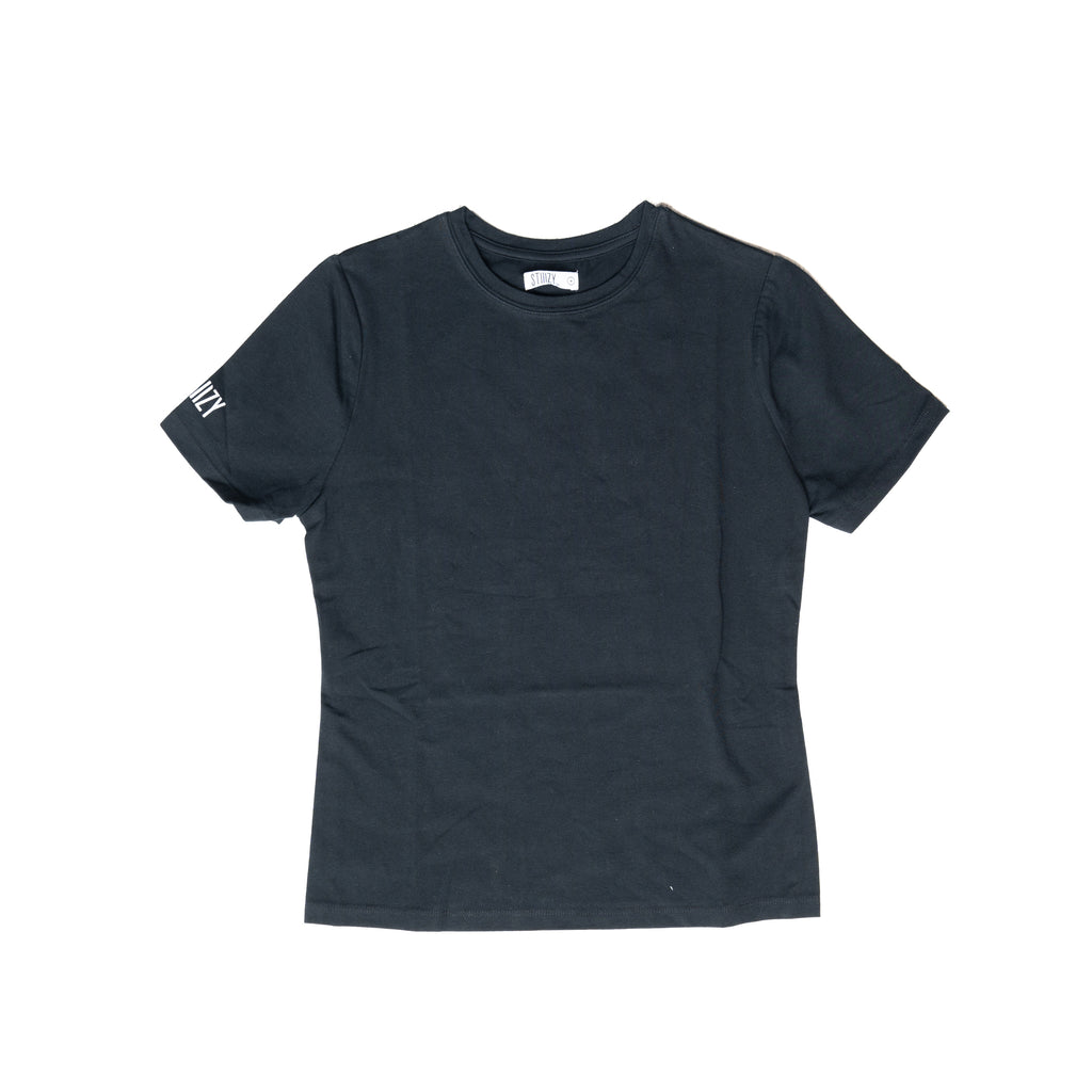 STIIIZY Baby Tee – Black | Bold Fit for Daily Drip
