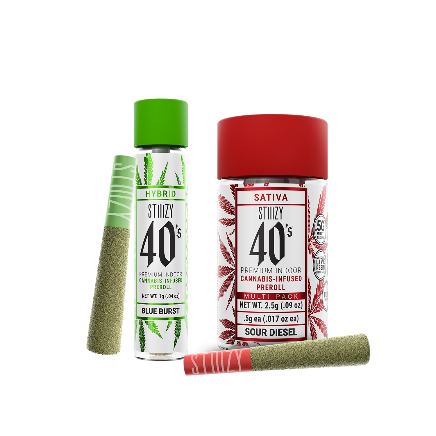 STIIIZY Infused PreRolls Premium Cannabis Flower