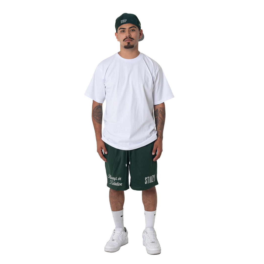 STIIIZY Mesh Basketball Shorts - Green