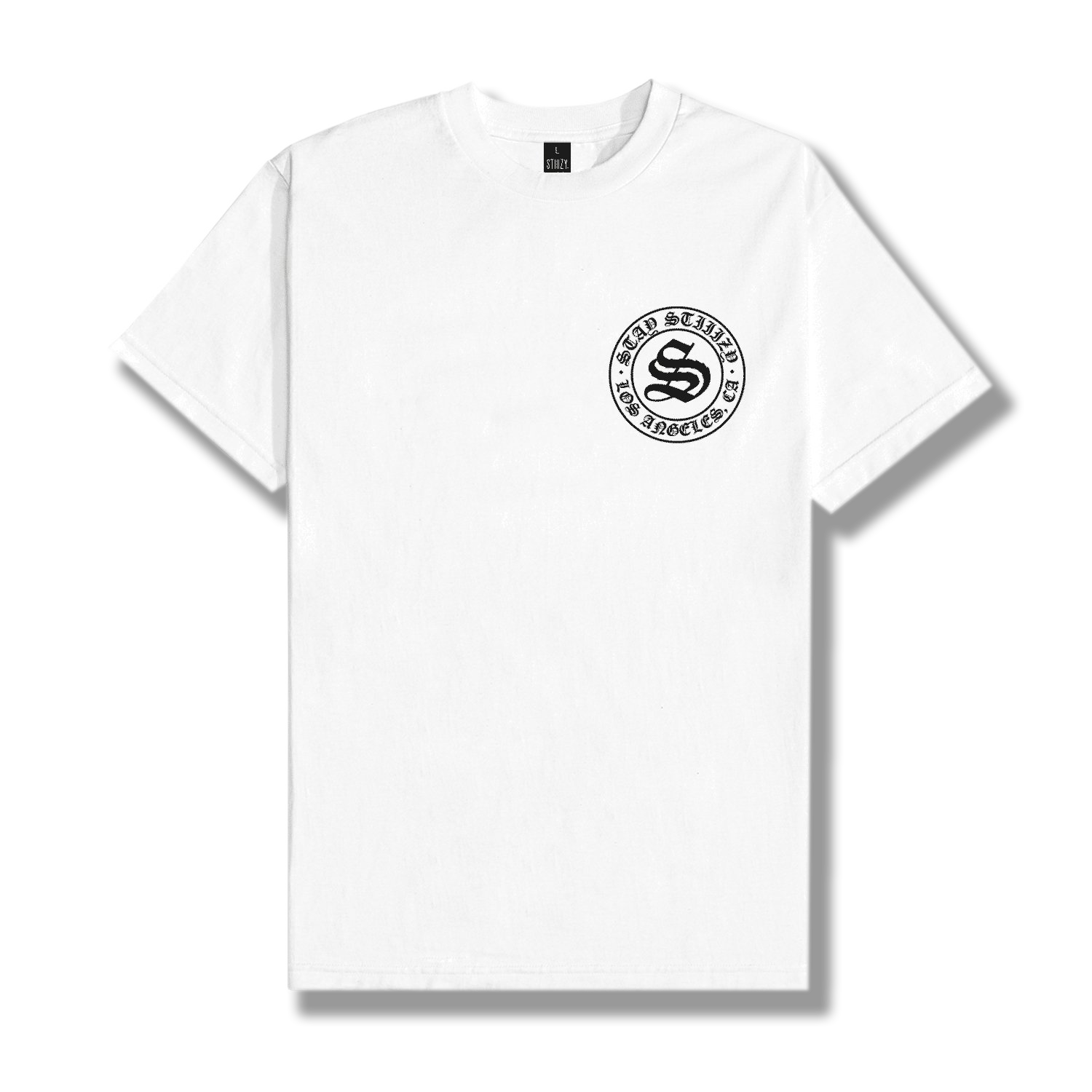 独特の素材 Etavirp Circle Logo Tee White Black XL Tシャツ