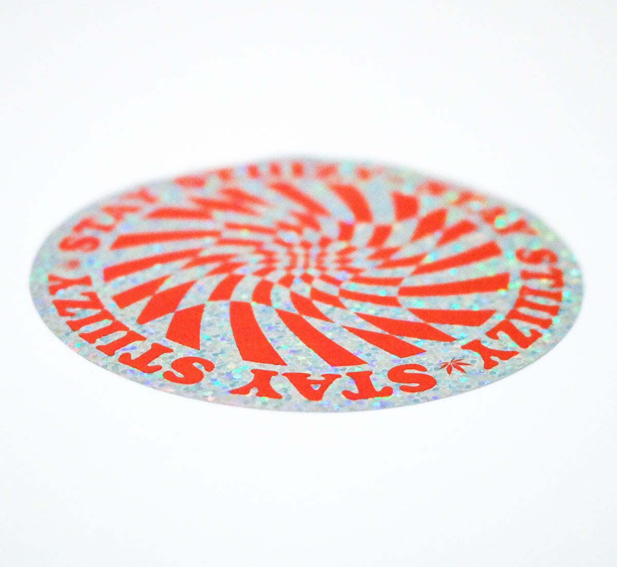 STAY STIIIZY WARP STICKER | Holographic Finish