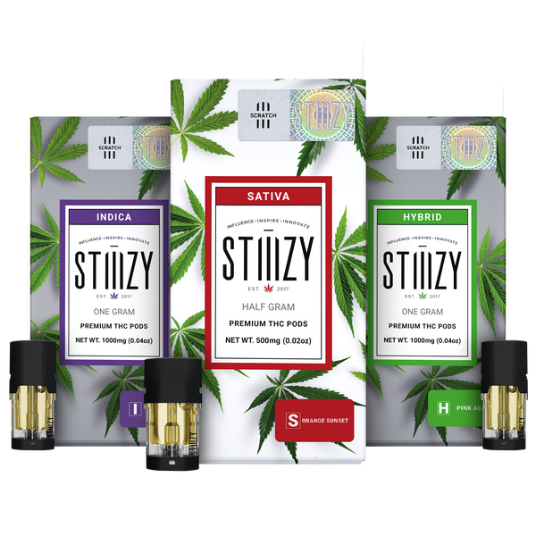 marijuana vape pods STIIIZY Original THC Pods